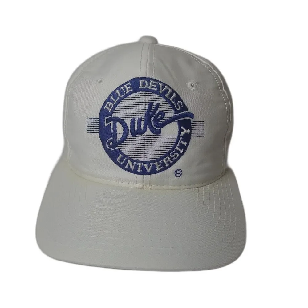Vintage  Duke Blue Devils The Game Hat Circle Script